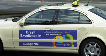 Maxi Taxi Werbung Taxi Werbung